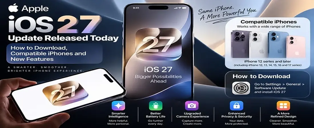 iOS 27.0.1: What’s New, Fixes, Release Date and Supported iPhones